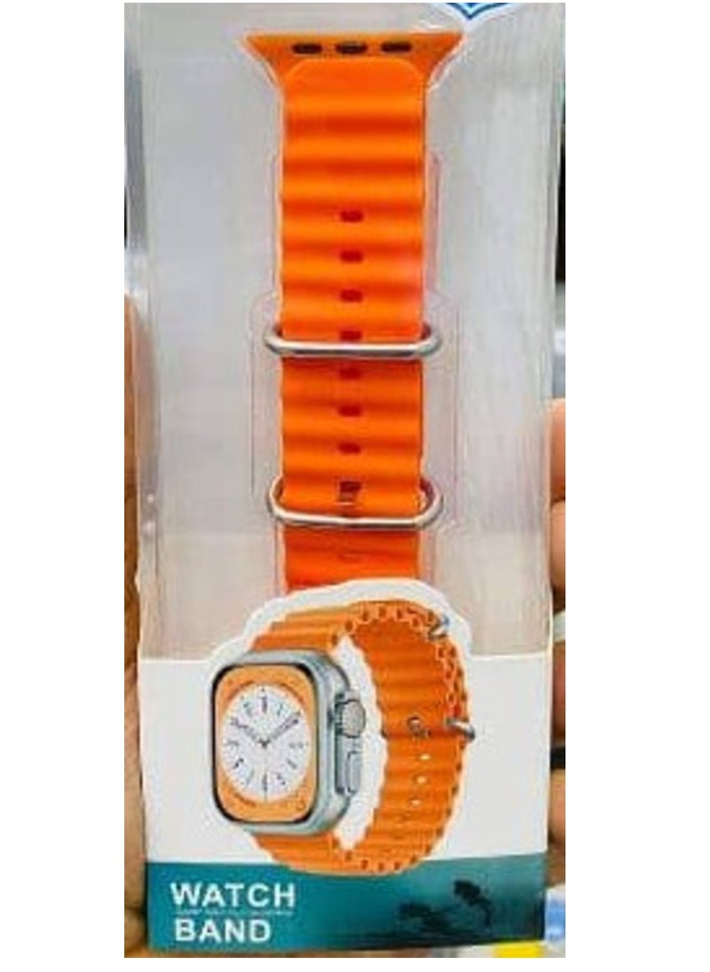 Generic - Soft Silicone Band Wrist Strap For Apple Ultra Watch 42mm 44mm 45mm 49mm - Image 1