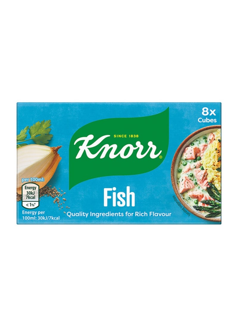 Knorr Fish Stock, 8 Cubes