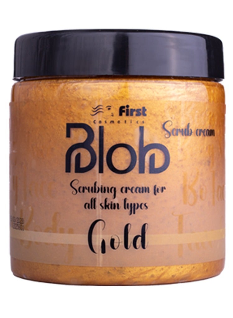 Blob scrubing cream with Gold 500 g 