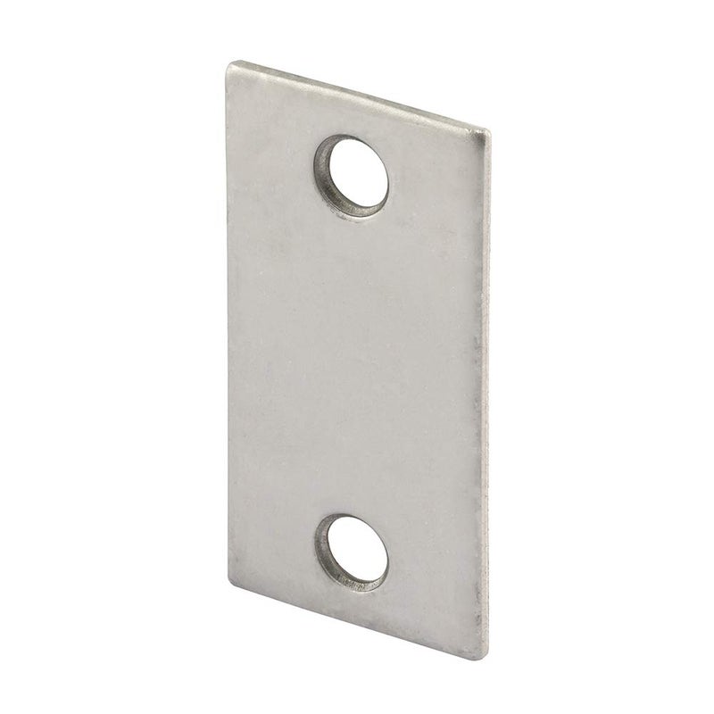 Defender Security Prime-Line U 10678 Steel Door Edge Hole Filler Plate, 1-1/8 In. by 2-1/4 In. , Stainless Finish (Single Pack) - Image 4