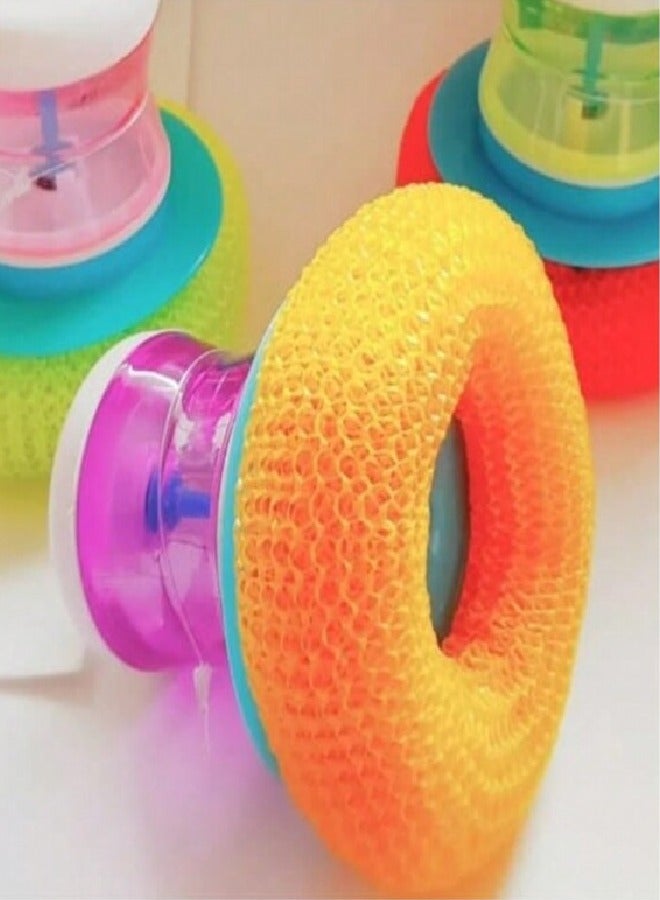 Dish scrubber with soap dispenser 1 Piece - Image 2