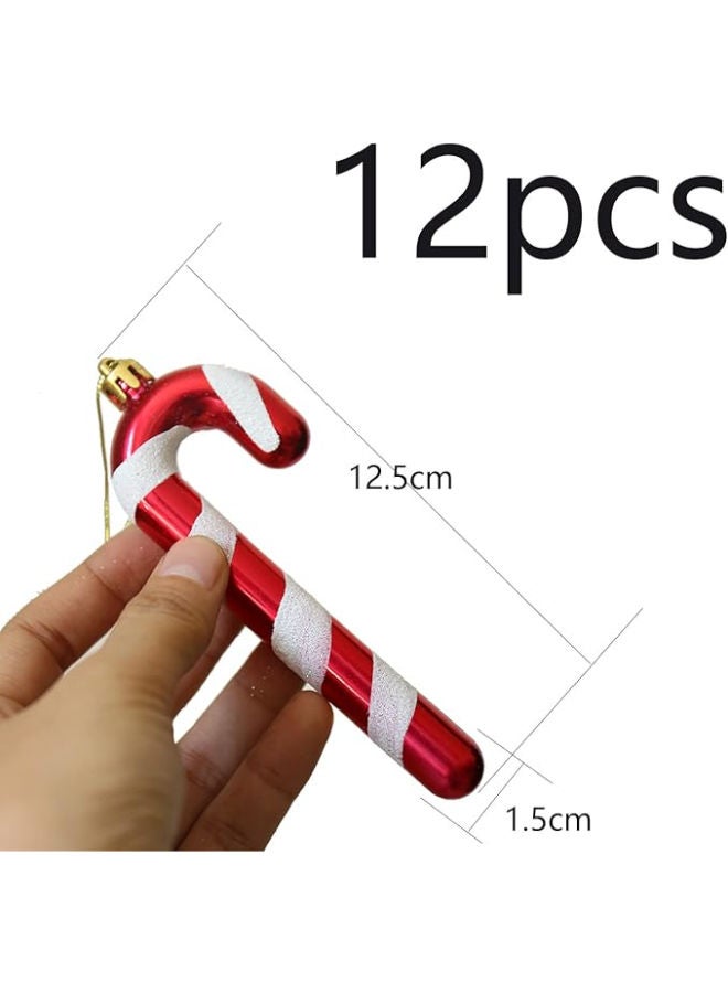 12 قطعة - زينة شجرة عيد الميلاد - Image 2