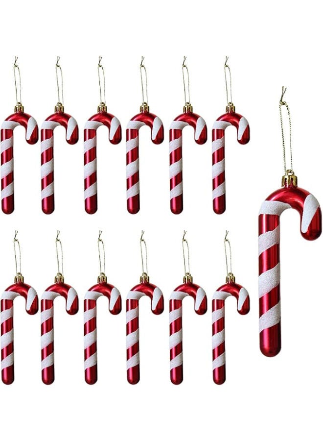 12 قطعة - زينة شجرة عيد الميلاد - Image 1