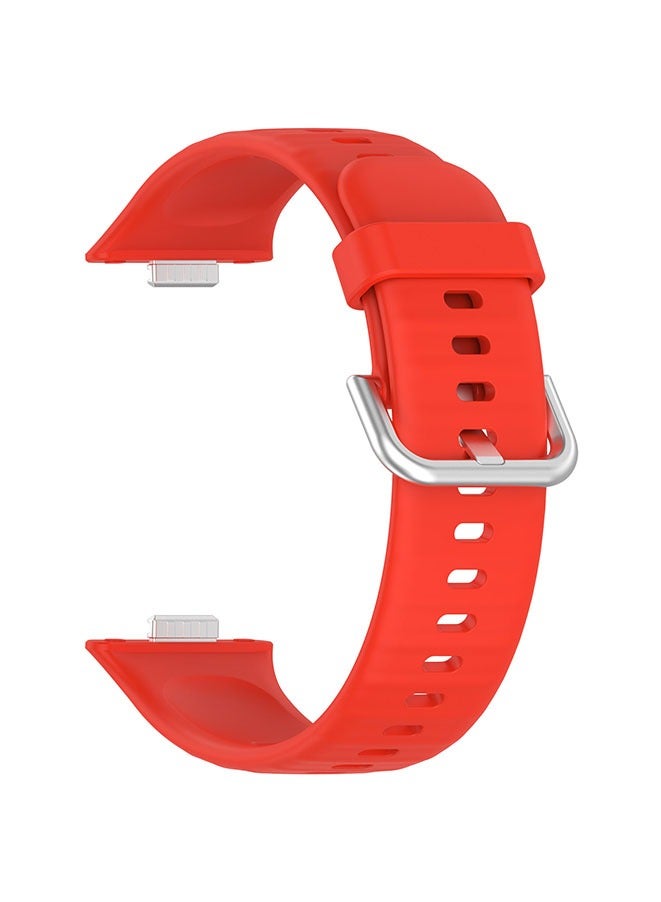 3 Piece Huawei Watch Fit 3 (2024) Silica Gel Replacement Band Huawei Watch Fit 3 (2024) 24mm Sport Silicone Strap  - Image 4