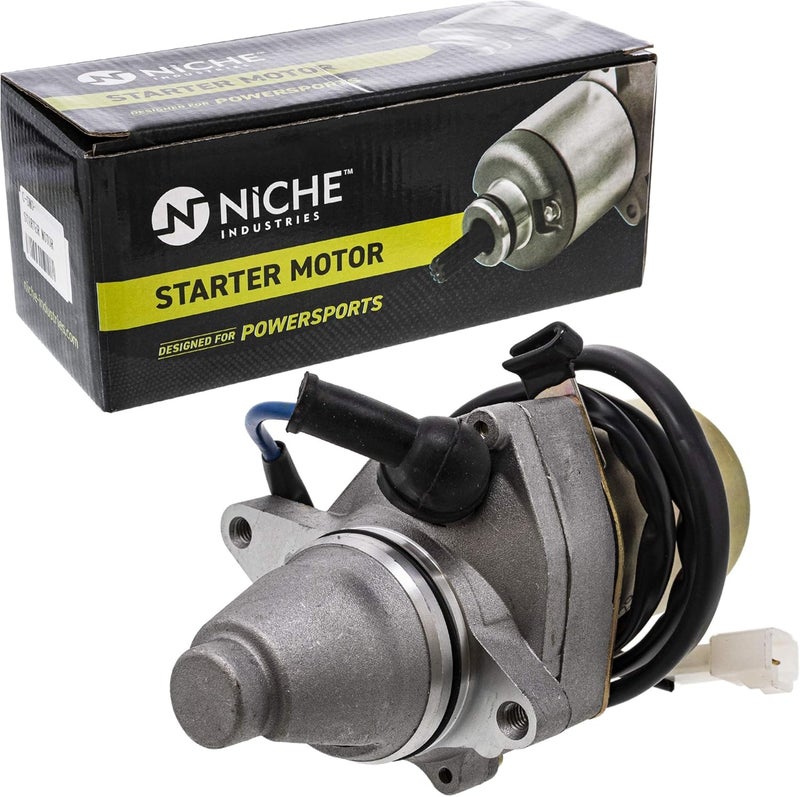 NICHE High Torque Starter Motor Assembly for Kawasaki KFX80 and Suzuki LT80 - Image 1