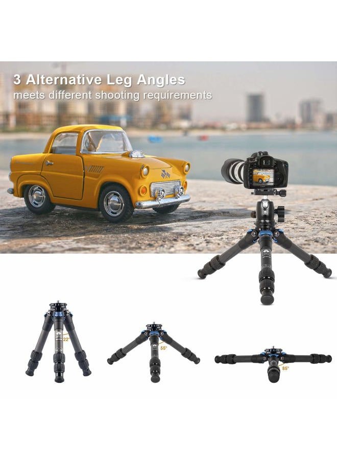 sirui Am2-Series Am-223 Profilegs Carbon Fiber Mini Tripod With B-00K Ball Head (Black) - Image 5