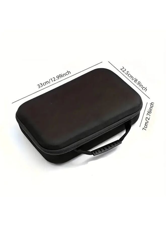 Large Capacity Heavy Duty Multi Tool Organizer Case With Layered Compartments Black - Image 1