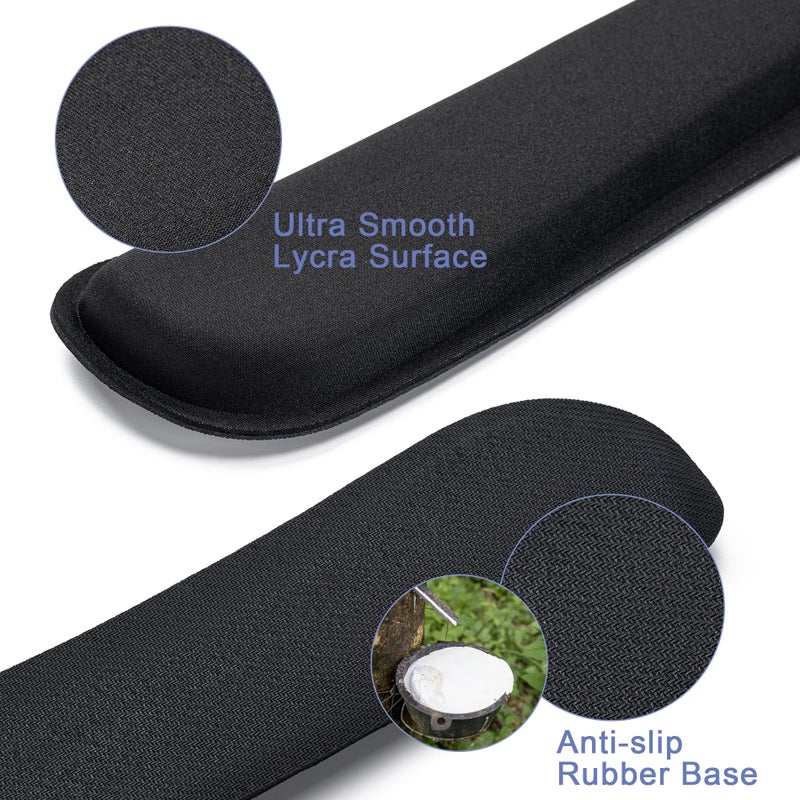 Hoewina Keyboard Wrist Rest,Ergonomic Wrist Rest,Superfine Fabric and Gel Memory Foam Wrist Pad for Computer Keyboard for Easy Typing & Pain Relief, Suitable for Office, Family, Outdoor, Cat Paw Style - Image 5