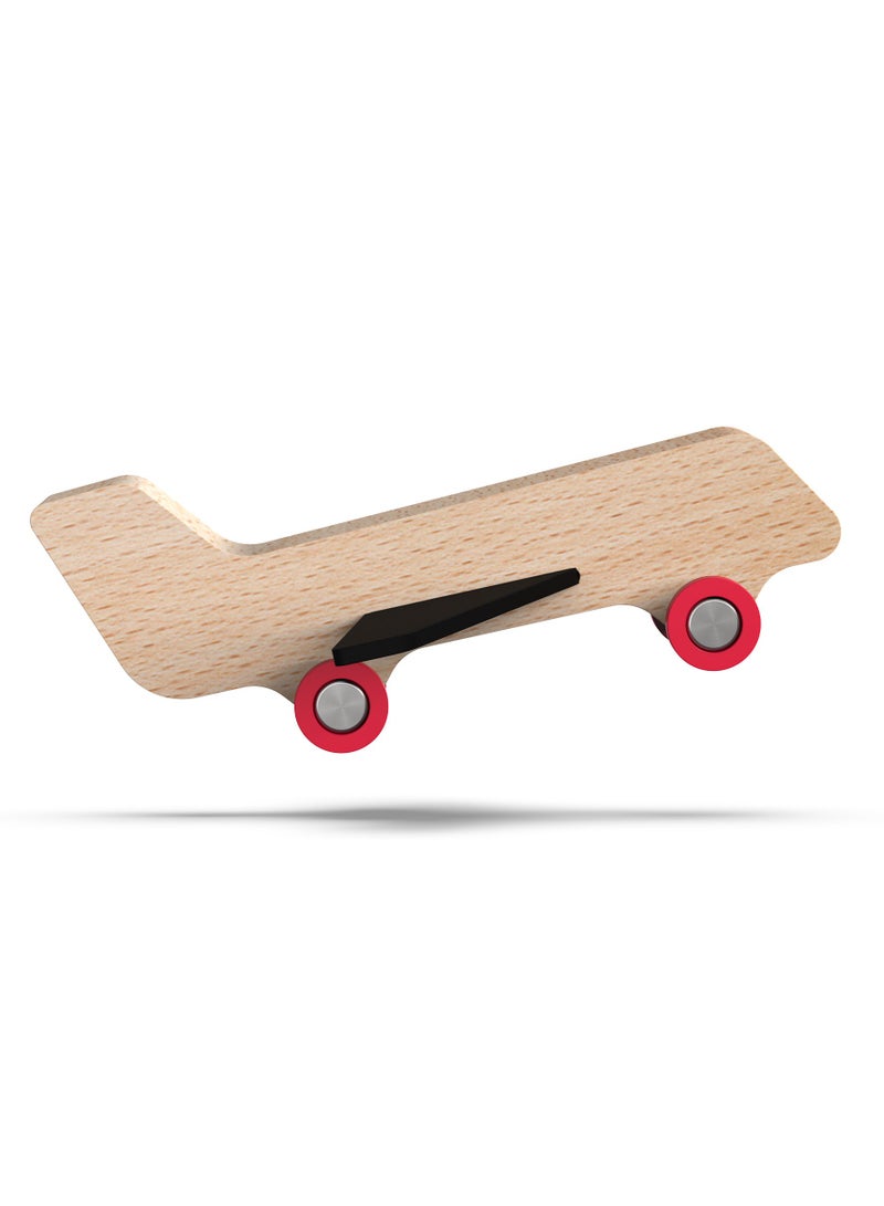 Waytoplay Flyer Wooden Airplane - Image 1