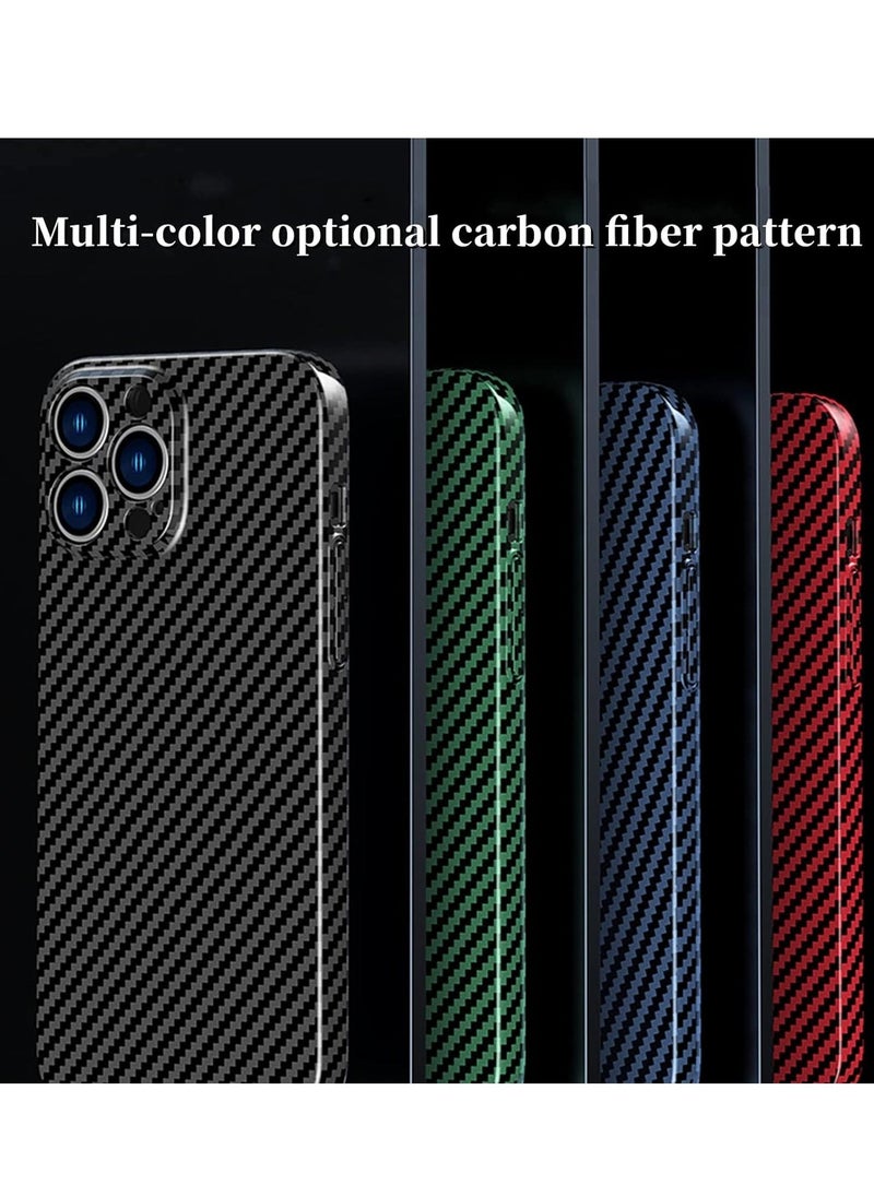 إيف حافظة هاتف PC شخصية وسيم وخفيفة ورقيقة من ألياف الكربون متوافقة مع iPhone 12 Pro max، غطاء خلفي فريد ومريح ومقاوم للصدمات - Image 4