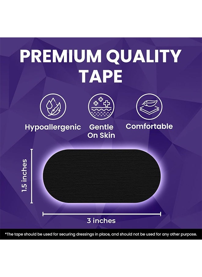 HY 30 Pack Sleep Tape Patch Hypoallergenic Breathable Tape Closed Mouth Patch Breathing Patch Micropore Tape Pain Free Removal Latex Free Gentle On Skin Medical Grade No Irritation  - Image 2