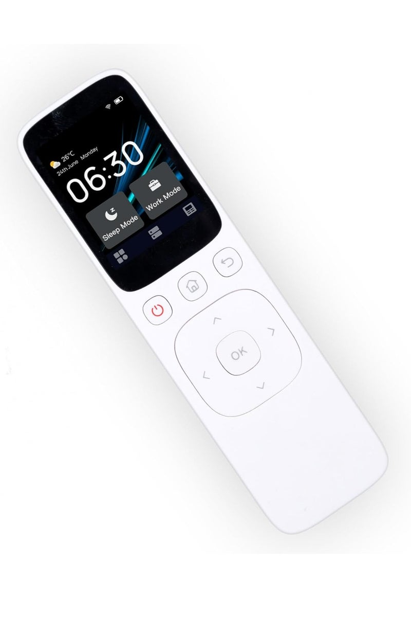 Tuya smart home WiFi intelligent central control screen touch screen button remote control timing charging handheld remote control - Image 1