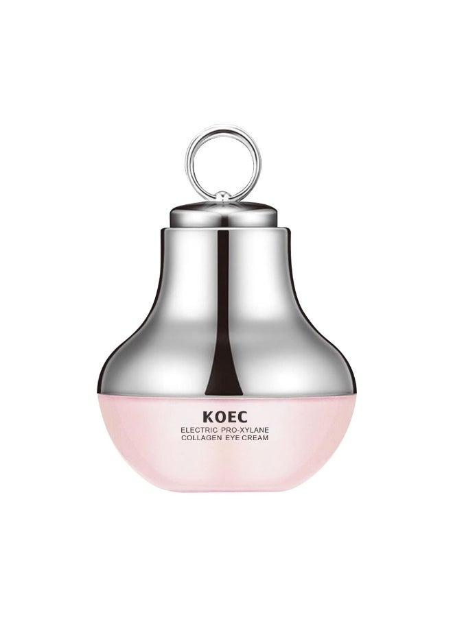KOEC Electric Pro-Xylane Collagen Eye Cream 30g - Infrared Massager for Firming, Brightening & Reducing Fine Lines | Anti-Aging Eye Care - Image 5