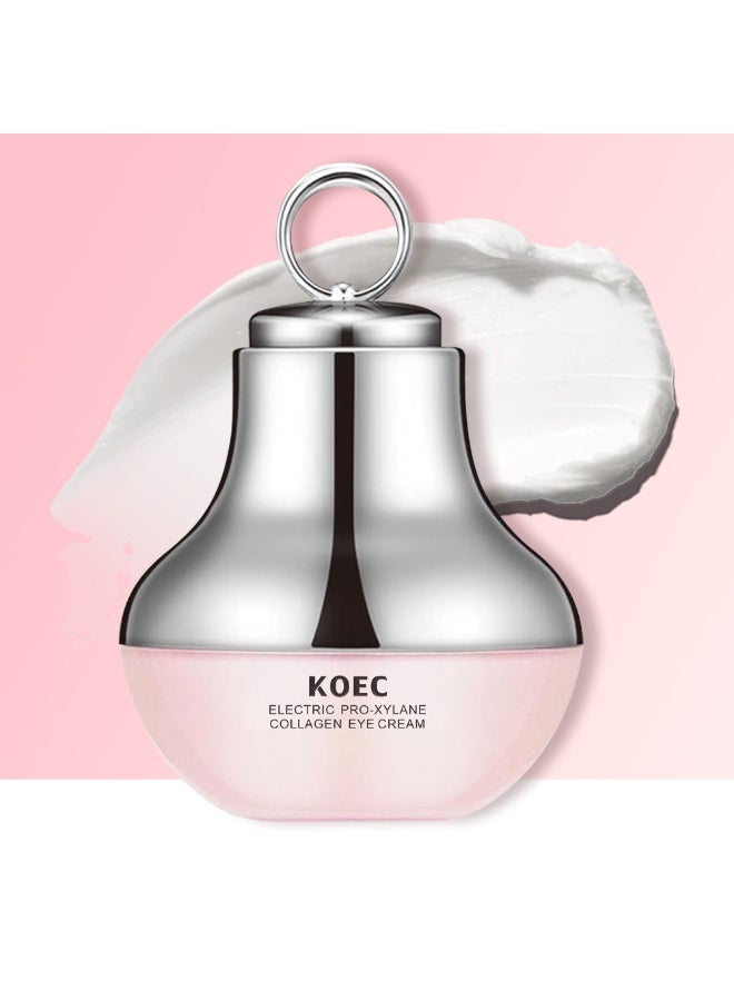KOEC Electric Pro-Xylane Collagen Eye Cream 30g - Infrared Massager for Firming, Brightening & Reducing Fine Lines | Anti-Aging Eye Care - Image 1