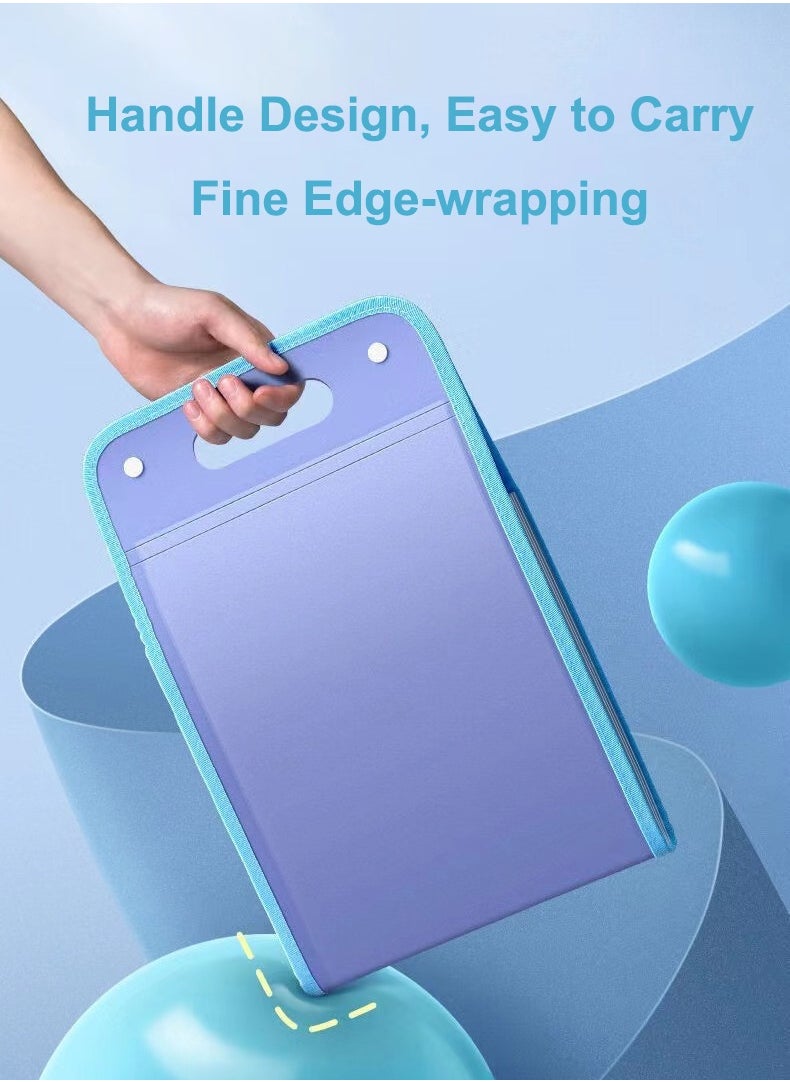 Generic Expanding File Organizer with 13 Pockets, Accordion File Folders with Labels, Portable Document Paper Bill Receipt Organizer, Home College School Office Supplies, Letter Size  - Image 5