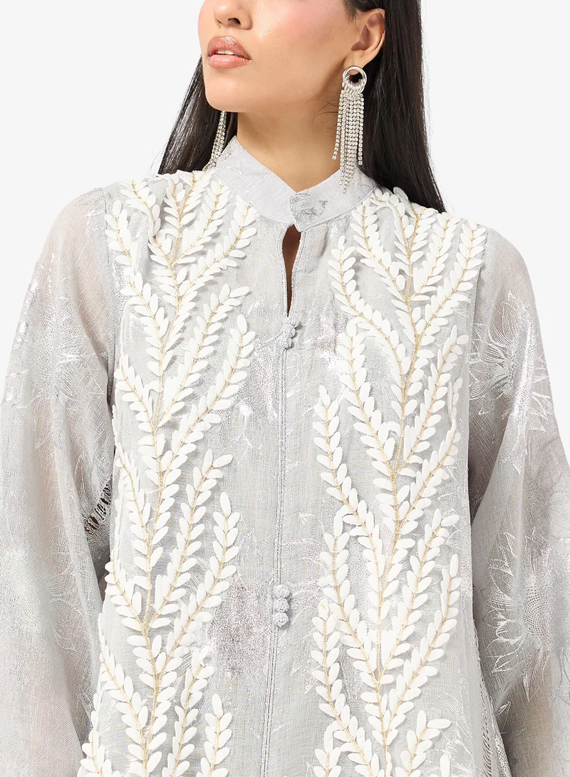 Khizana Embroidered Jalabiya
