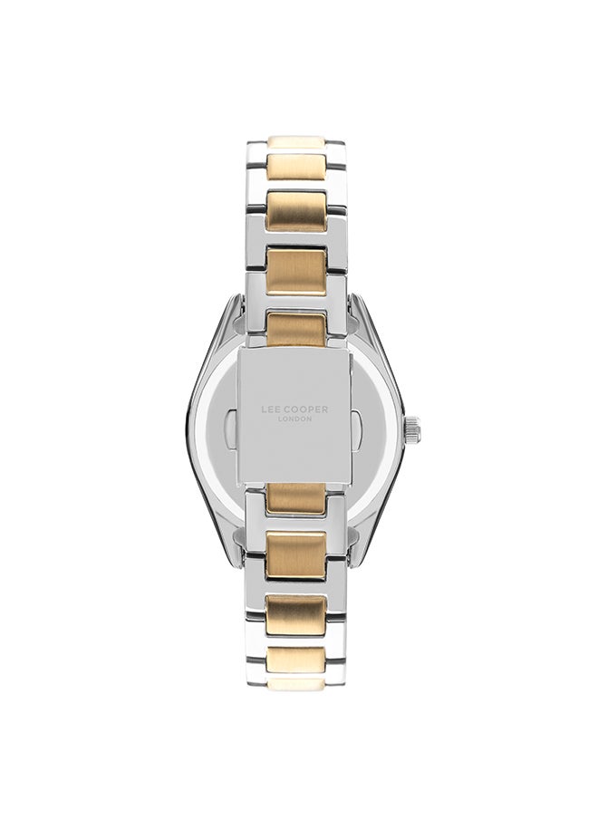 Lee Cooper - Lee Cooper Women's Quartz Movement Watch, Analog Display and Metal Strap - LC07450.230, Silver - Image 1