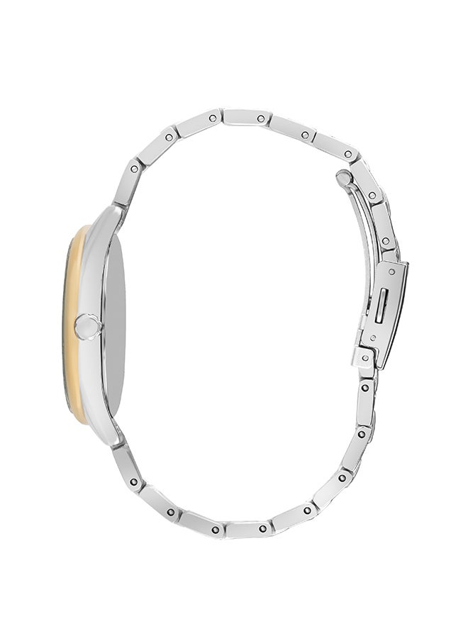 Lee Cooper - Lee Cooper Women's Quartz Movement Watch, Analog Display and Metal Strap - LC07450.230, Silver - Image 1