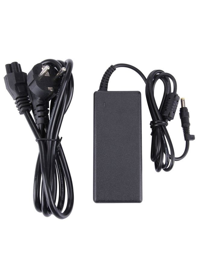 BURAQ - EU Plug AC Adapter 18.5V 3.5A 65W for HP COMPAQ Notebook, Output Tips: 4.8 x 1.7mm(Black) - Image 1