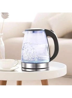 ماركة غير محددة غلاية كهربائية 1.8 لتر LED، غلاية كهربائية زجاجية من الفولاذ المقاوم للصدأ، إيقاف تلقائي، غلاية كهربائية محمولة مضادة للساخنة، غلاية منزلية  - Image 2