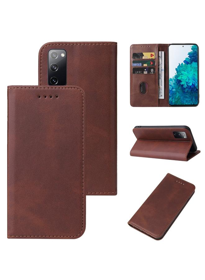 اس-توب جراب لهاتف Samsung Galaxy S20 FE 5G / S20 FE / S20 Lite / S20 FE 2022 جراب هاتف جلدي بإغلاق مغناطيسي - Image 1