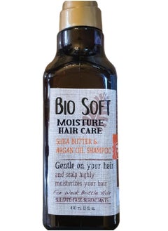 Bio Soft Bio Soft Moisture Hair Care Whit Shea Butter & Argan Oil Shampoo -490 ML  - Image 1