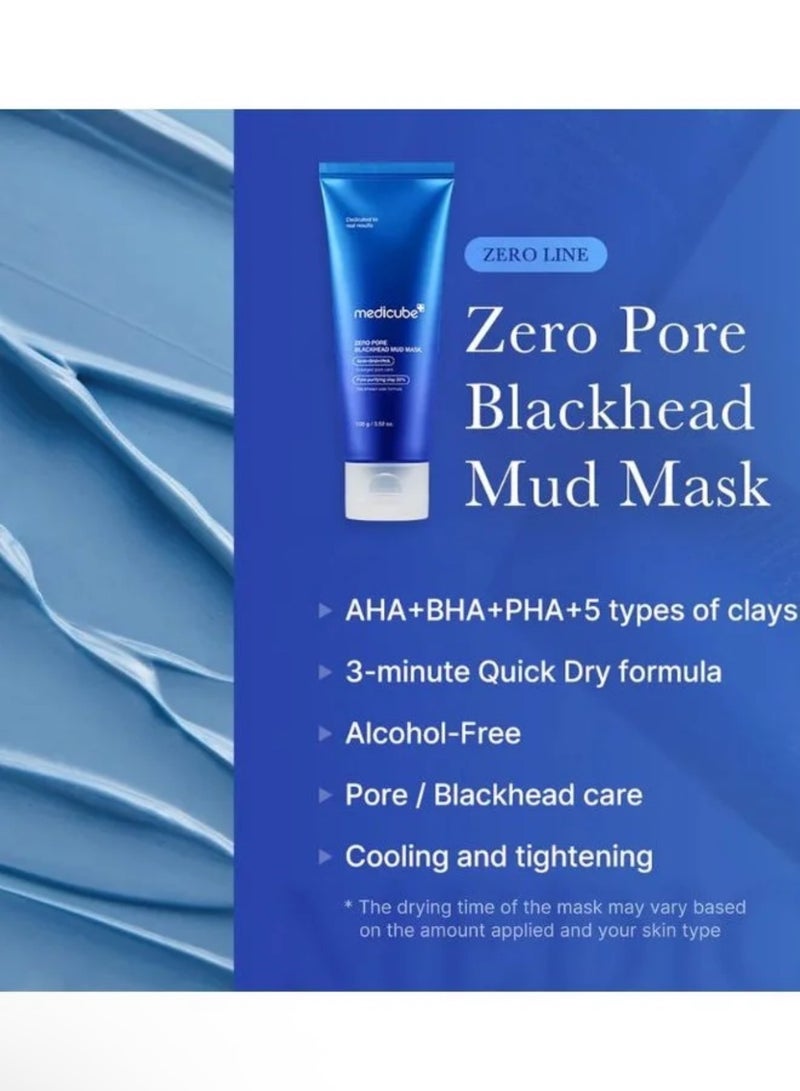 Mask Medicube Zero Pore Blackhead Mud Mask 100g - Image 3