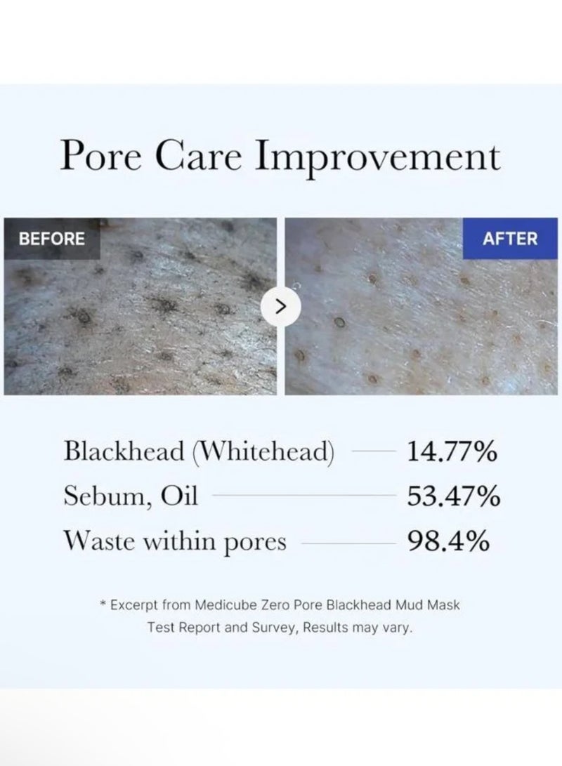 Mask Medicube Zero Pore Blackhead Mud Mask 100g - Image 5