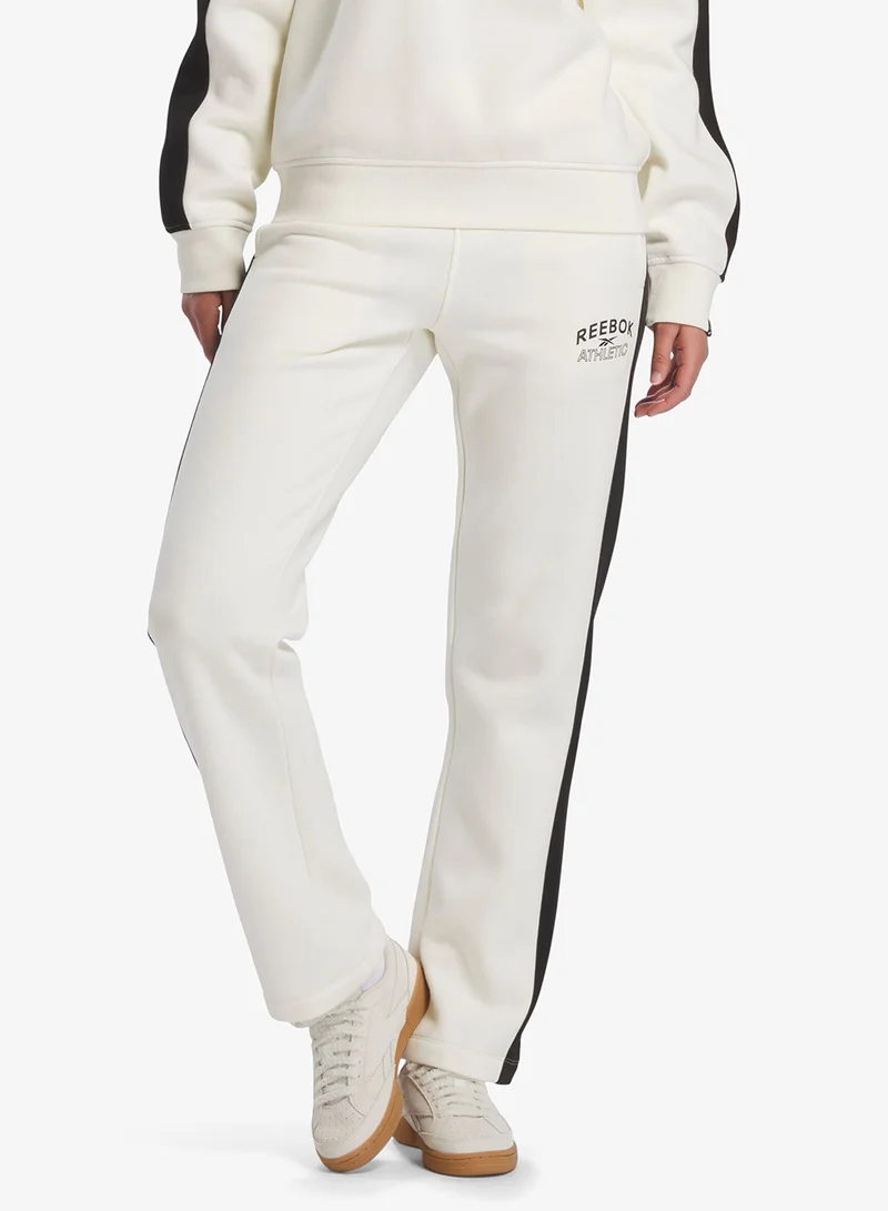 Reebok Identity Panel Play Fleece Open Hem Sweatpants