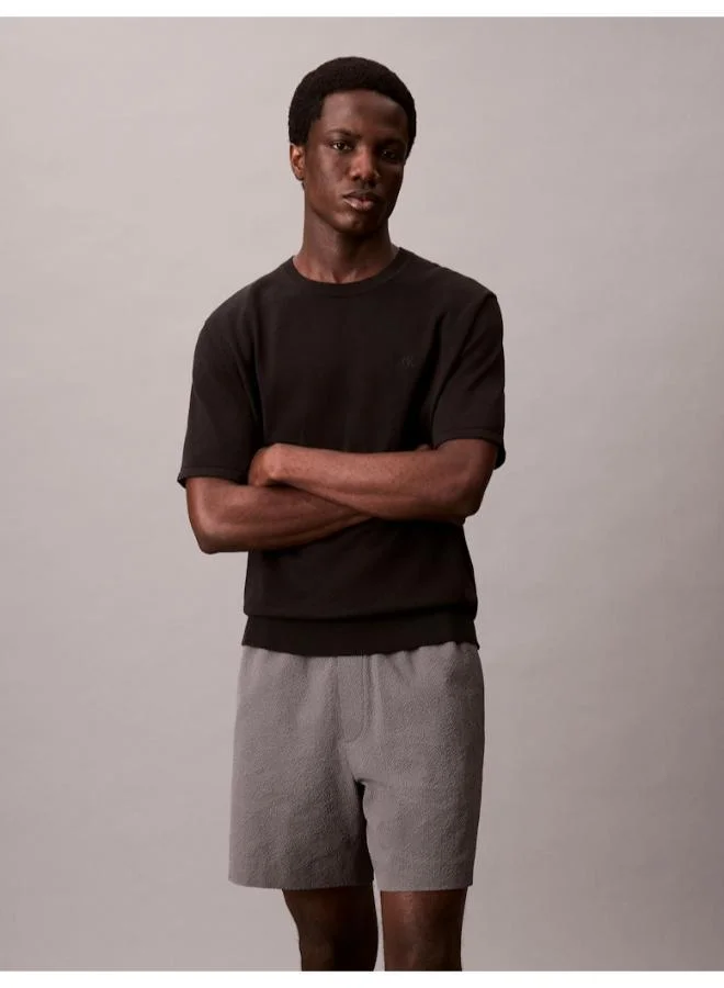 CALVIN KLEIN Seersucker Pull On Shorts
