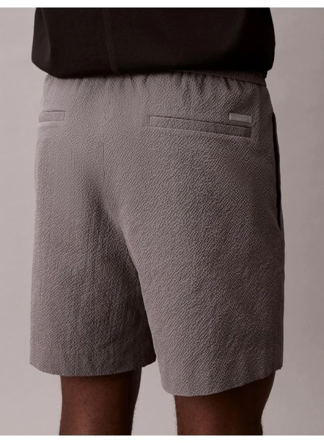 CALVIN KLEIN Seersucker Pull On Shorts