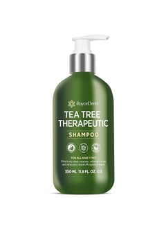 Roycederm Roycederm Tea Tree Antifungal Shampoo: Folliculitis Shampoo for Dry Scalp, Dandruff, and Itchy Scalp - Medicated Clarifying shampoo with Tea Tree Oil, Paraben & Sulfate Free  - Image 1