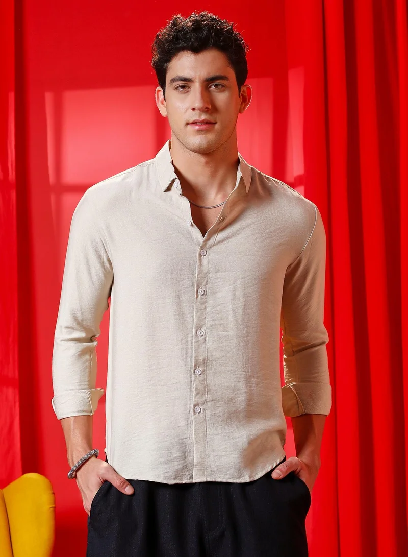 كامبوس سوترا قميص رجالي سادة أوف وايت