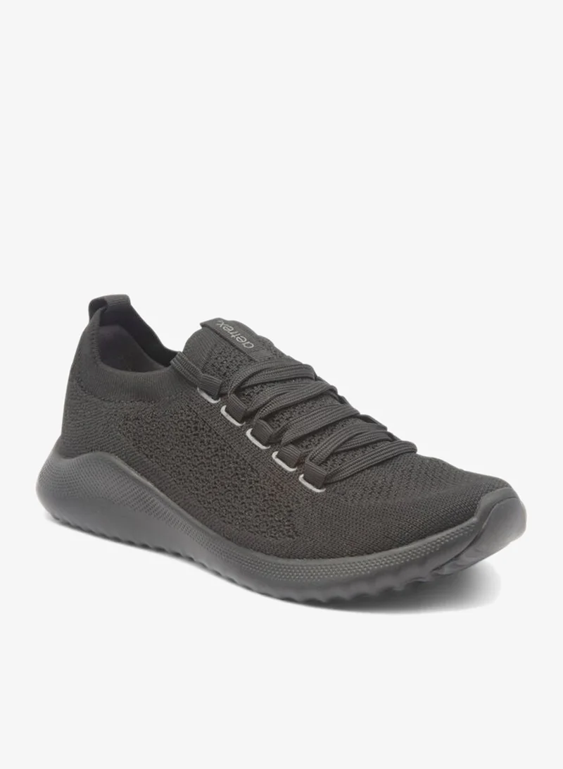 aetrex Carly Arch Support Sneakers Black