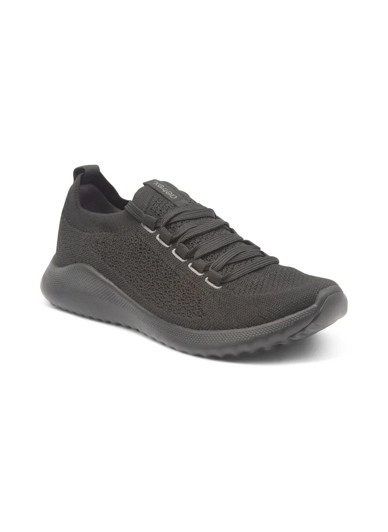 aetrex Carly Arch Support Sneakers Black