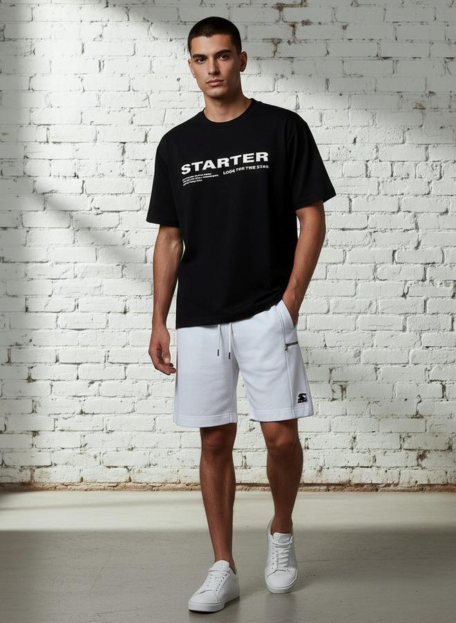 Starter Men Regular Fit Round Neck Short Sleeves Printed T-shirt - Image 2