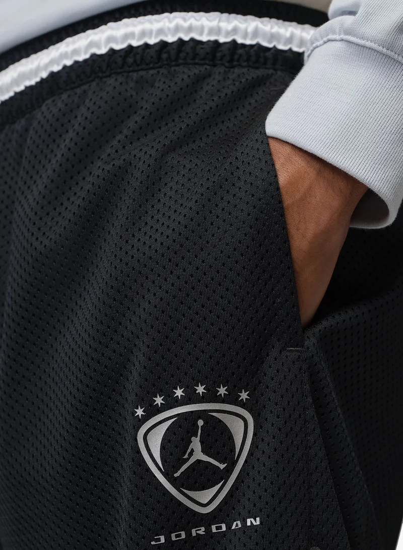 Jordan BLACK/(METALLIC SILVER) Jordan Diamond Mesh Shorts for Men | Best Price UAE