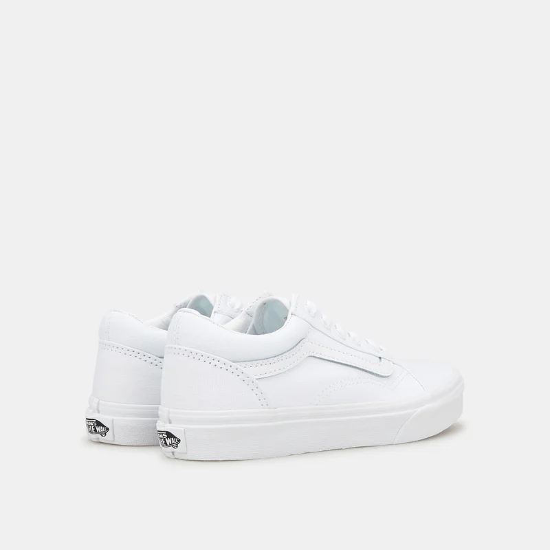 Vans White Kids' Youth Old Skool Unisex Shoe for Men | Best Price UAE
