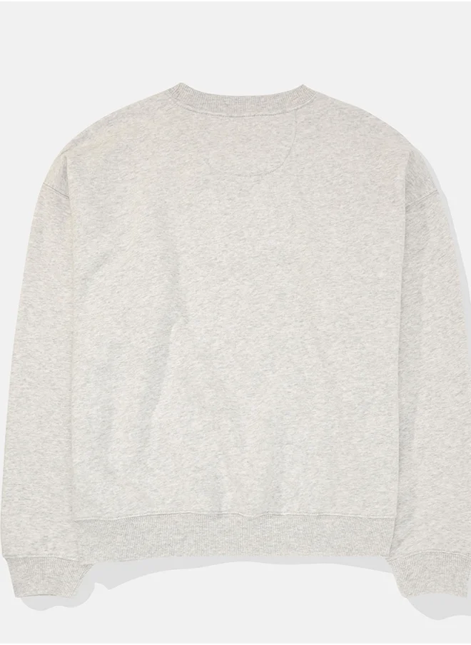 American Eagle Graphic Crew Neck Sweatshirt