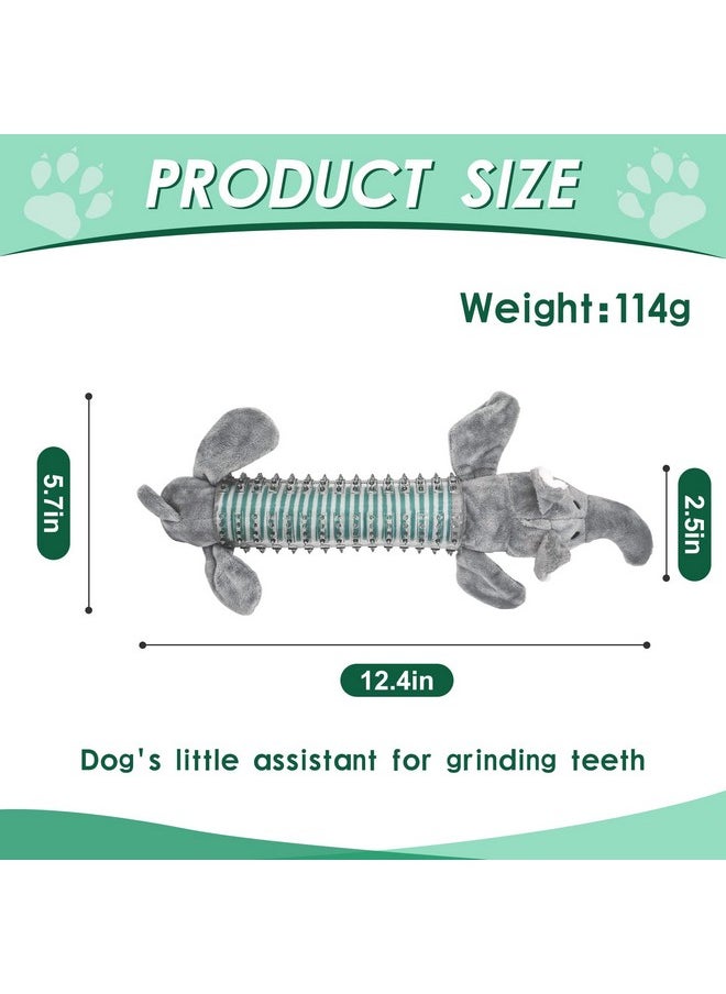 Andiker Andiker Dog Chew Toys for Aggressive Chewer, Vocal Resistant Bite Interactive Dog Toys, Safety and Durable Double Layers Washable Indestructible Pet Puppy Chew Toys for Teething (Grey)  - Image 3