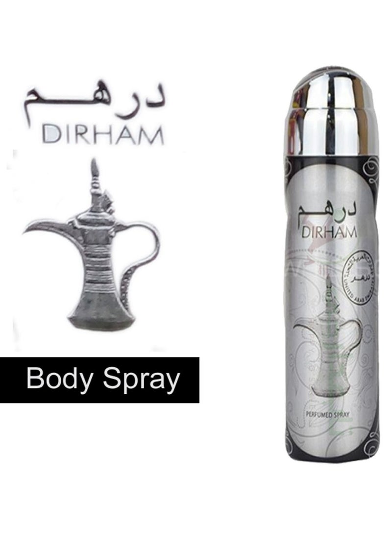 Dirham Body Perfumed Spray 200ml - Image 2