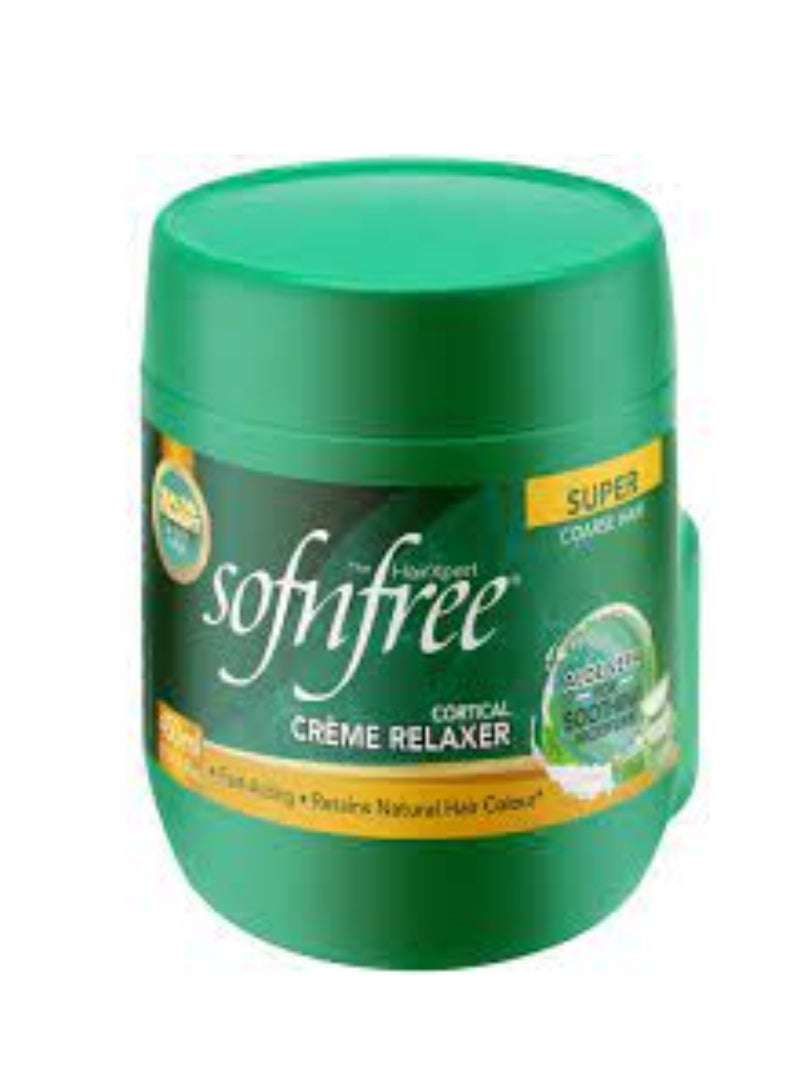 Sofn'free SOFNFREE Cortical Creme Relaxer Aloe Vera 450ml - Image 1