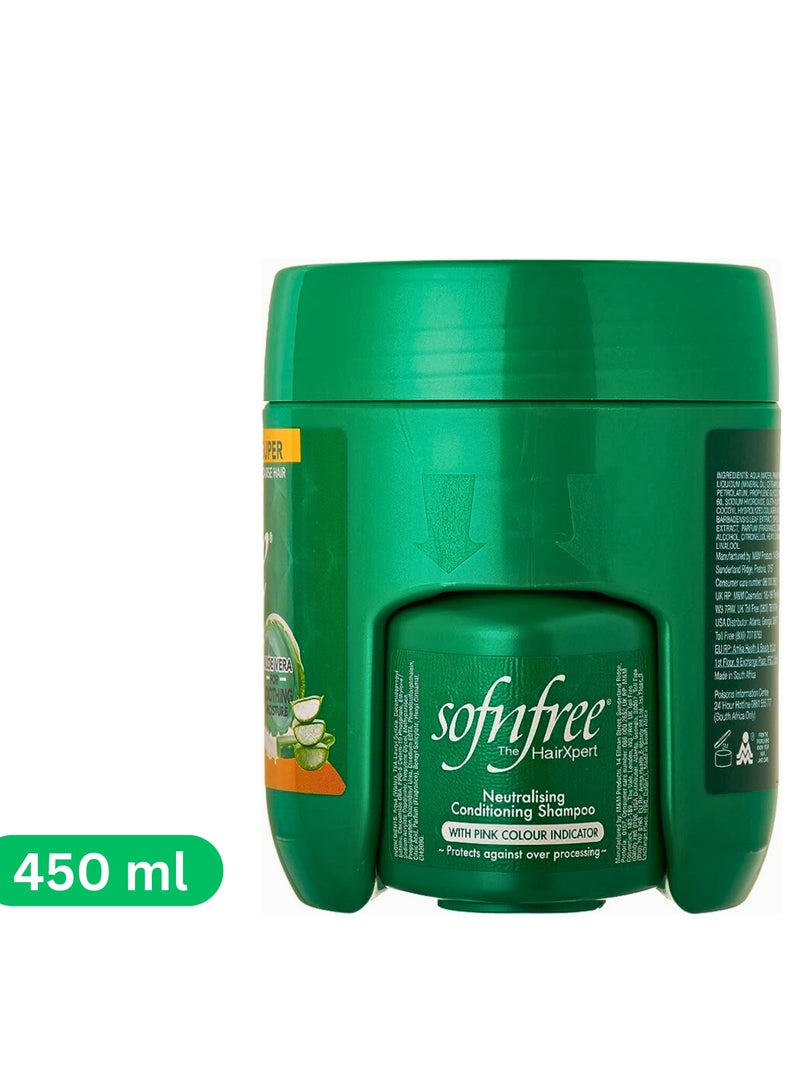 Sofn'free SOFNFREE Cortical Creme Relaxer Aloe Vera 450ml - Image 2