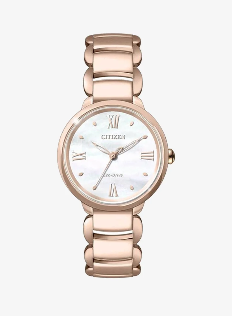 Women's Stainless Steel Analog Watch EM0928-84D - 28 mm