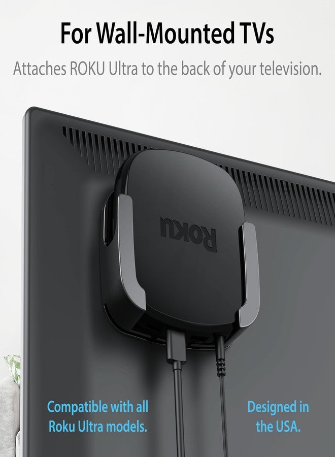 TotalMount for Roku Ultra (Compatible with All Roku Ultra Models) - Image 2