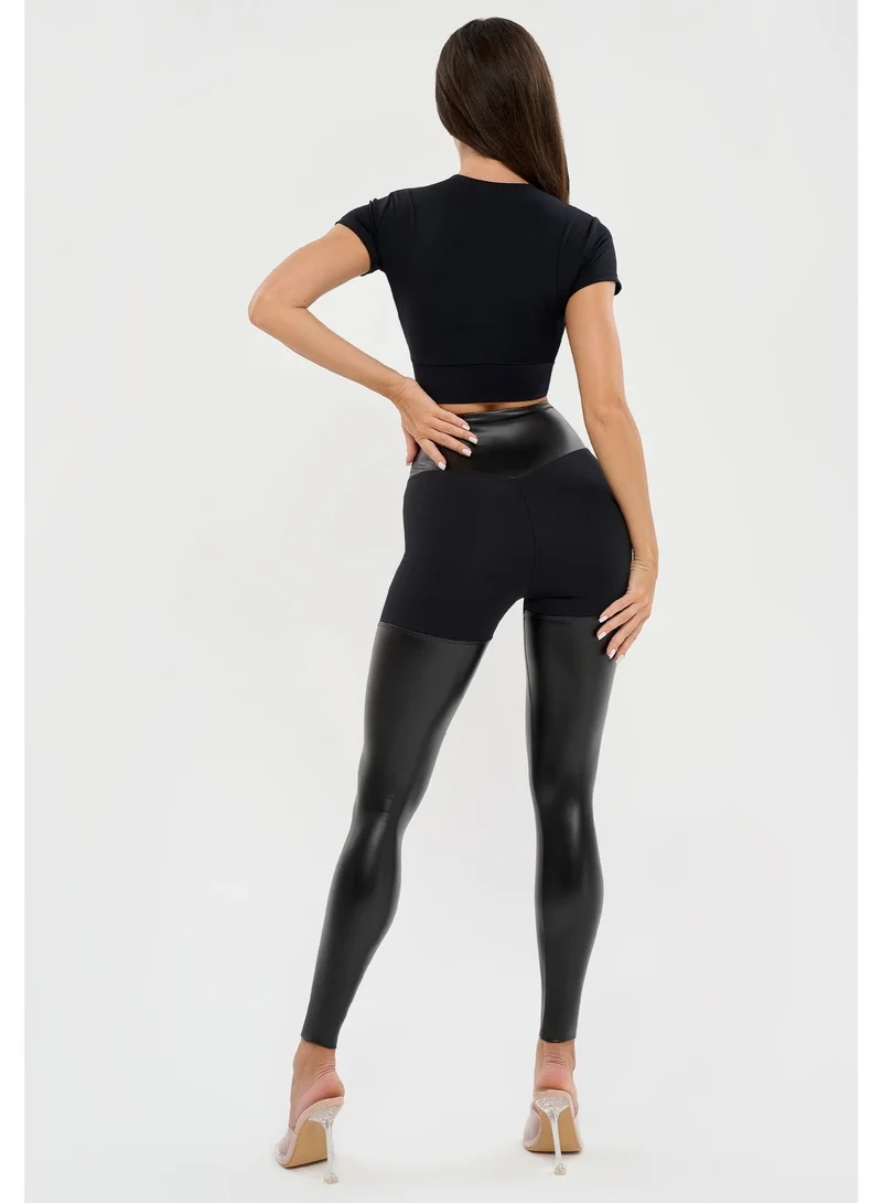 Bona Fide Bona Fide Workout Tops for Women - Short/Long Sleeve Compression Shirt - Breathable Tight Crop Top for Gym, Running, Yoga