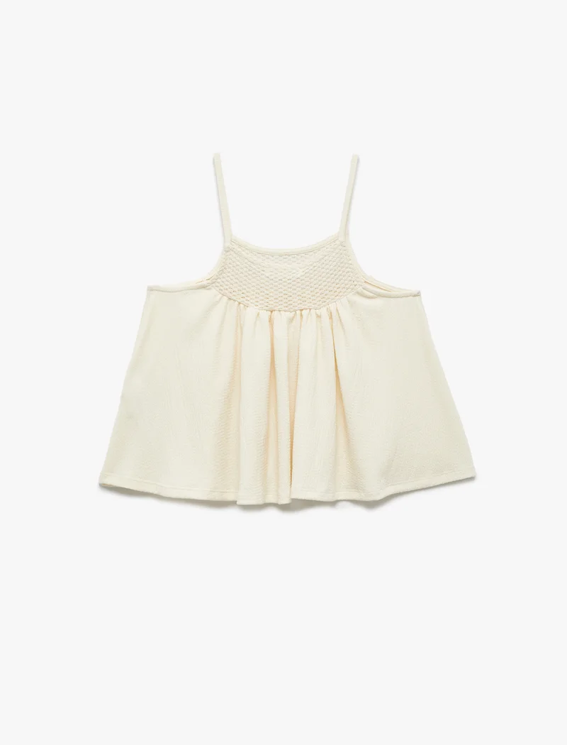 Koton Gimped Strappy Blouse