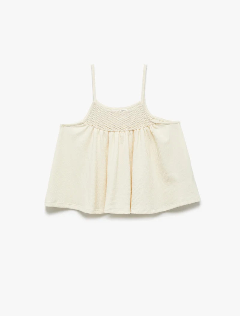 Koton Gimped Strappy Blouse