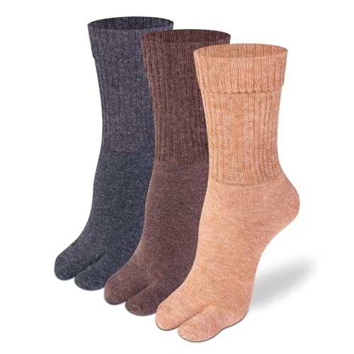 Supersox Winter Thermal Regular Length Thumb Socks for Women, Made with Thermal Control Technology & Extra Cushioning For a Warmth & Cozy Feel (Pack Of 3) - Image 1