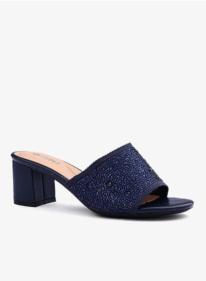 Cuple Womens classic heeled sandals